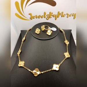 Necklace,Earrings and Ring Set